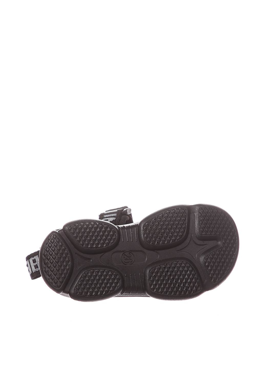 Черные кэжуал сандалии Clibee на липучке