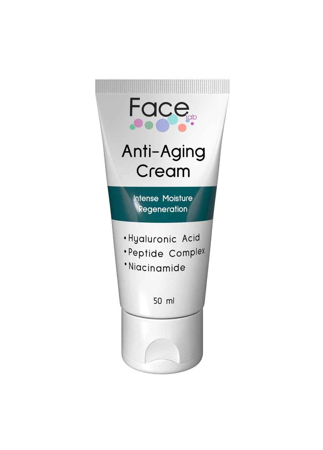 Омолаживающий крем с Пептидами и Гиалуроновой кислотой Anti-Aging Cream 50ml Face Lab (251160484)