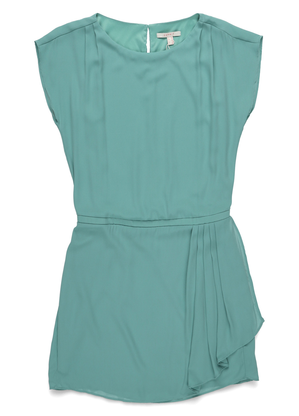 Мятное кэжуал платье Esprit однотонное