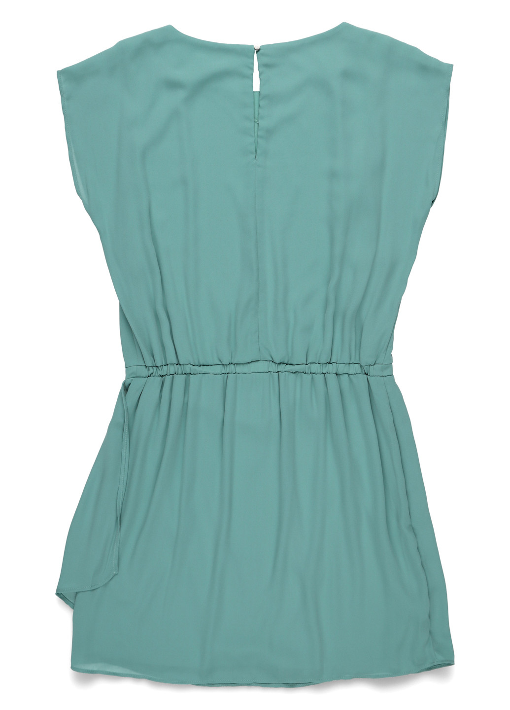 Мятное кэжуал платье Esprit однотонное