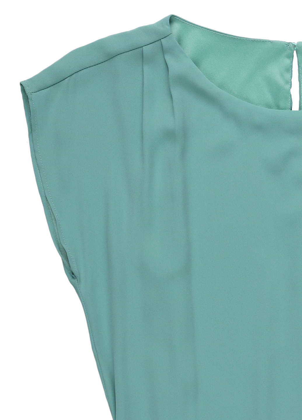 Мятное кэжуал платье Esprit однотонное