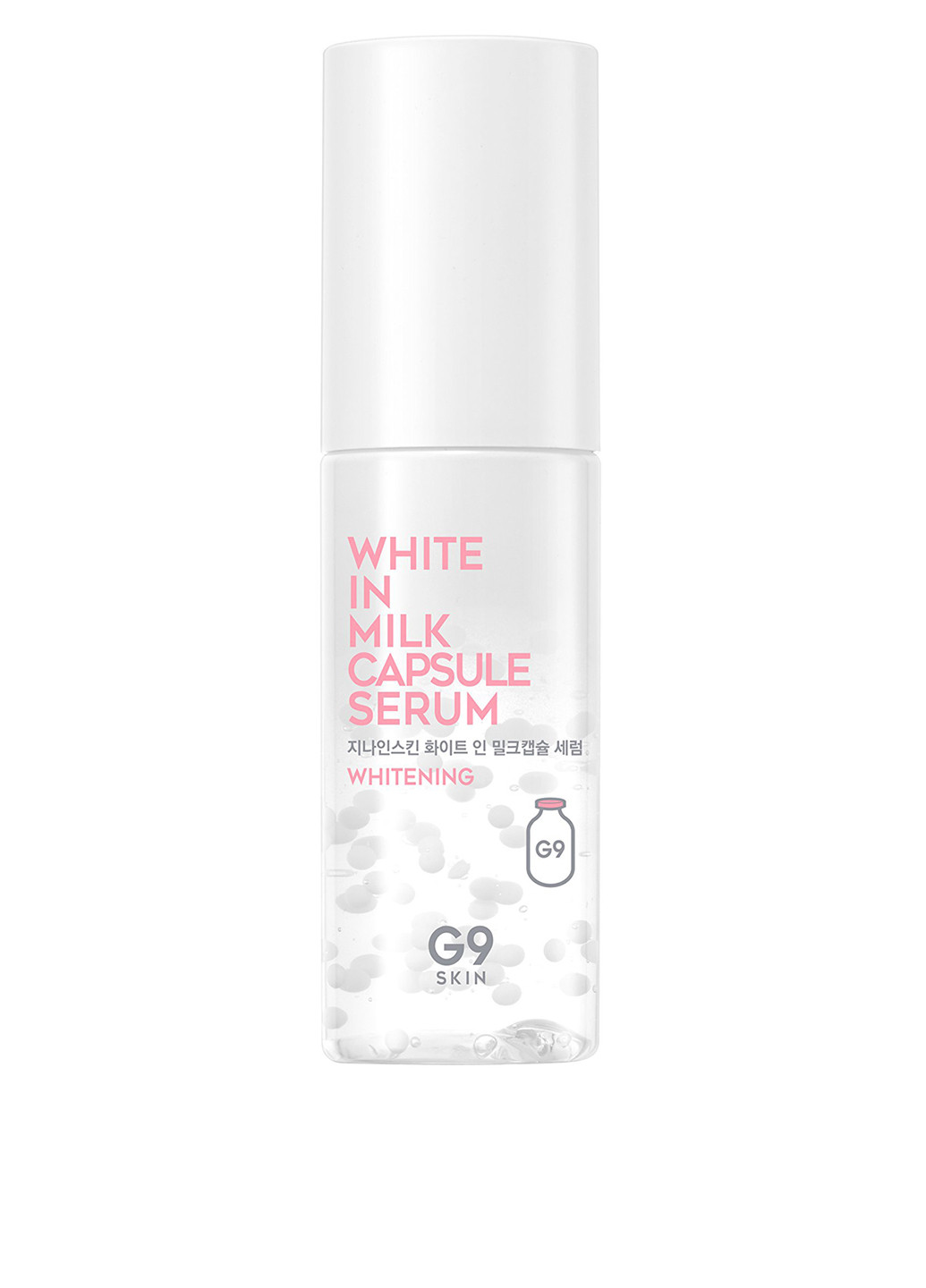 Сироватка для обличчя White in milk capsule serum, 50 мл G9SKIN