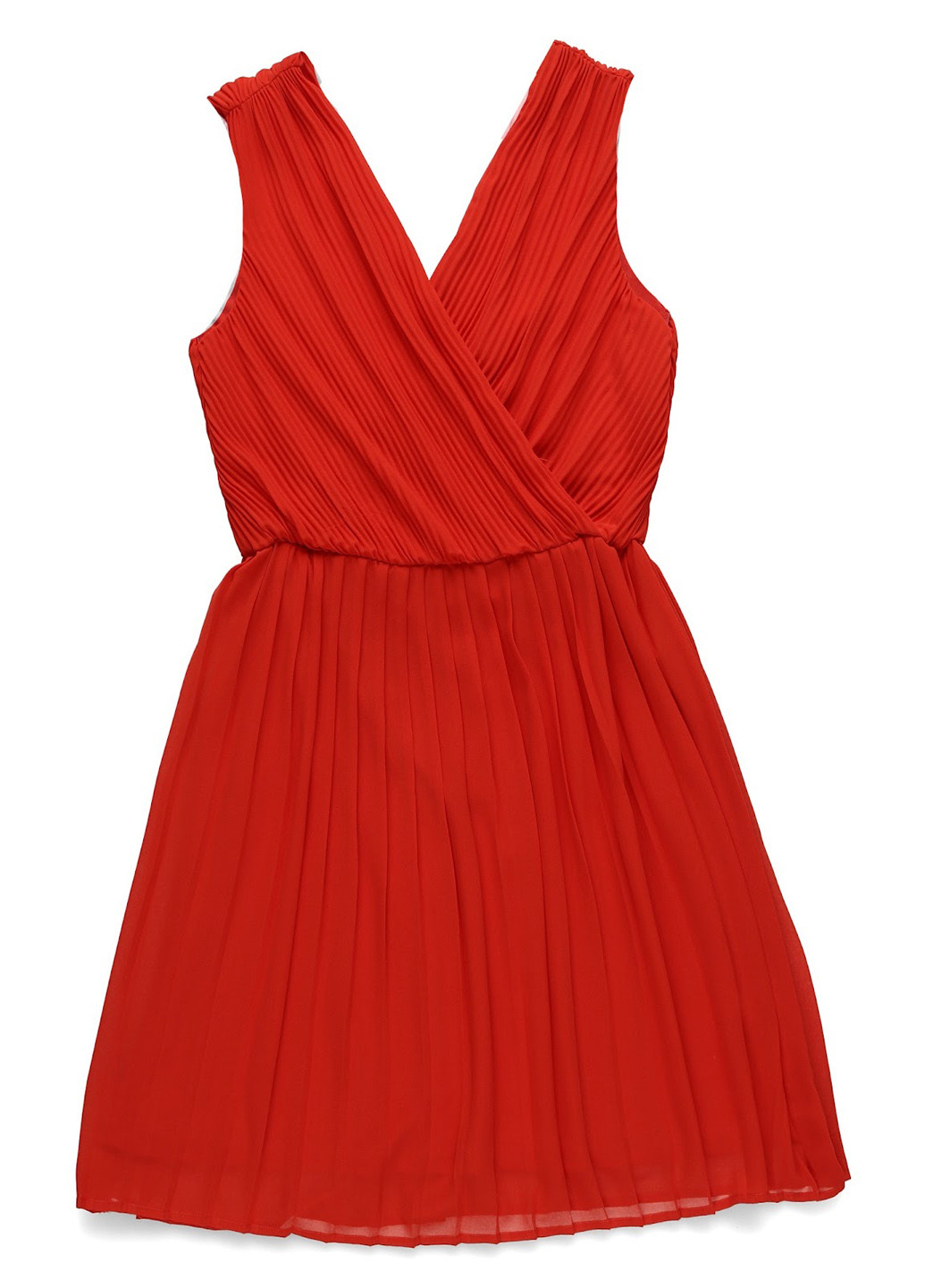 Теракотова кежуал сукня Vero Moda однотонна