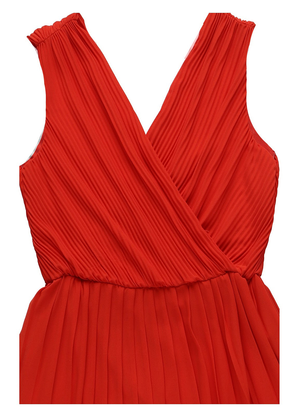 Теракотова кежуал сукня Vero Moda однотонна