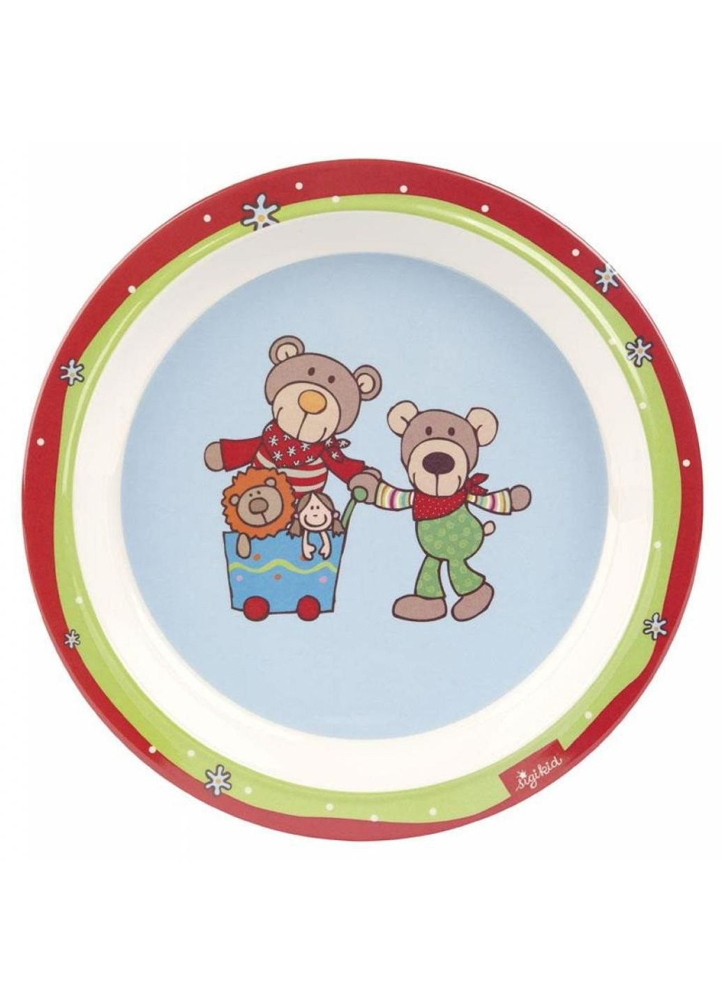 Набір дитячого посуду Тарілка Wild & Berry Bears Sigikid (252250354)