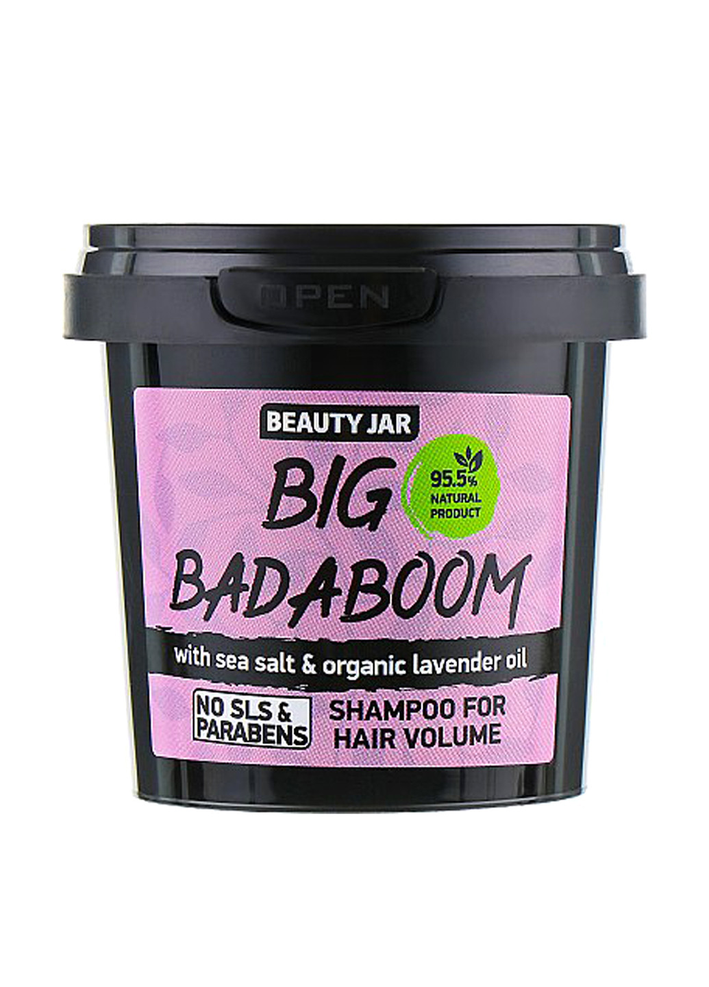 Шампунь для объема волос Big Badaboom, 100 г Beauty Jar (160737424)