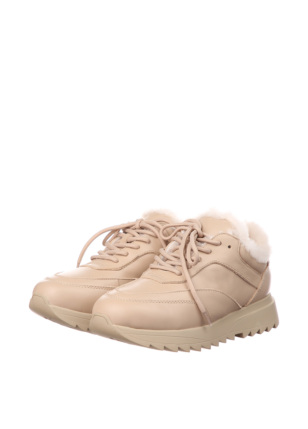 Кроссовки Maria Moro светло-бежевые зима (240351680)