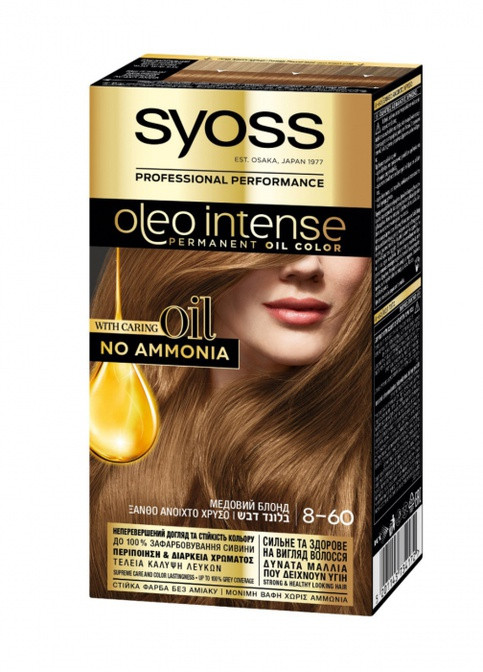 Фарба для волосся 8-60 Медовий блонд Syoss (213166082)
