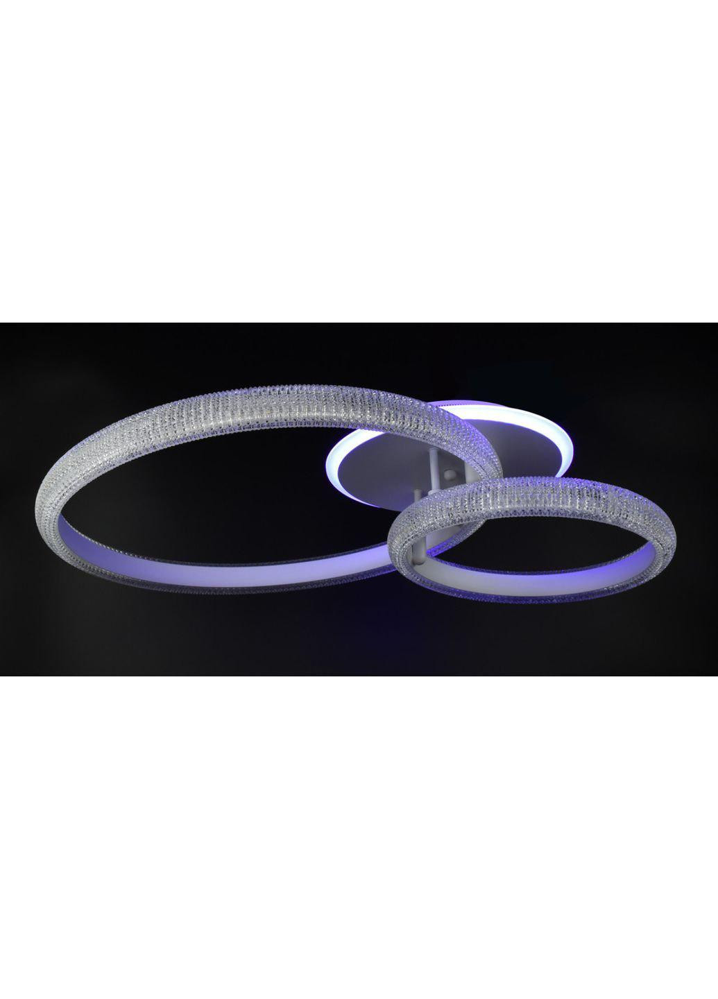 Люстра стельова LED з пультом A77012/2B-RGB-wh Білий 15х53х72 см. Sunnysky (253122242)