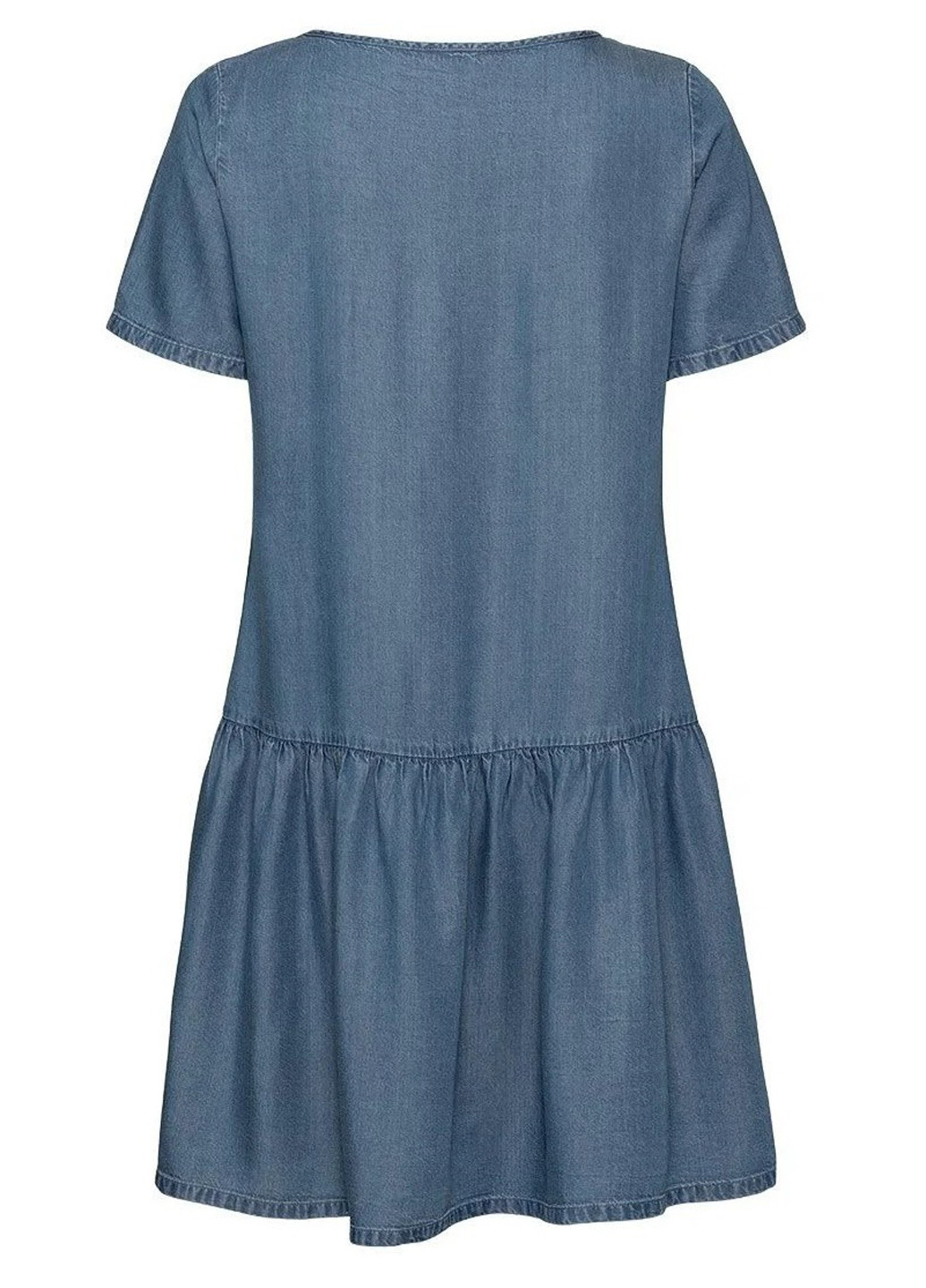 Синее кэжуал платье а-силуэт Esmara однотонное