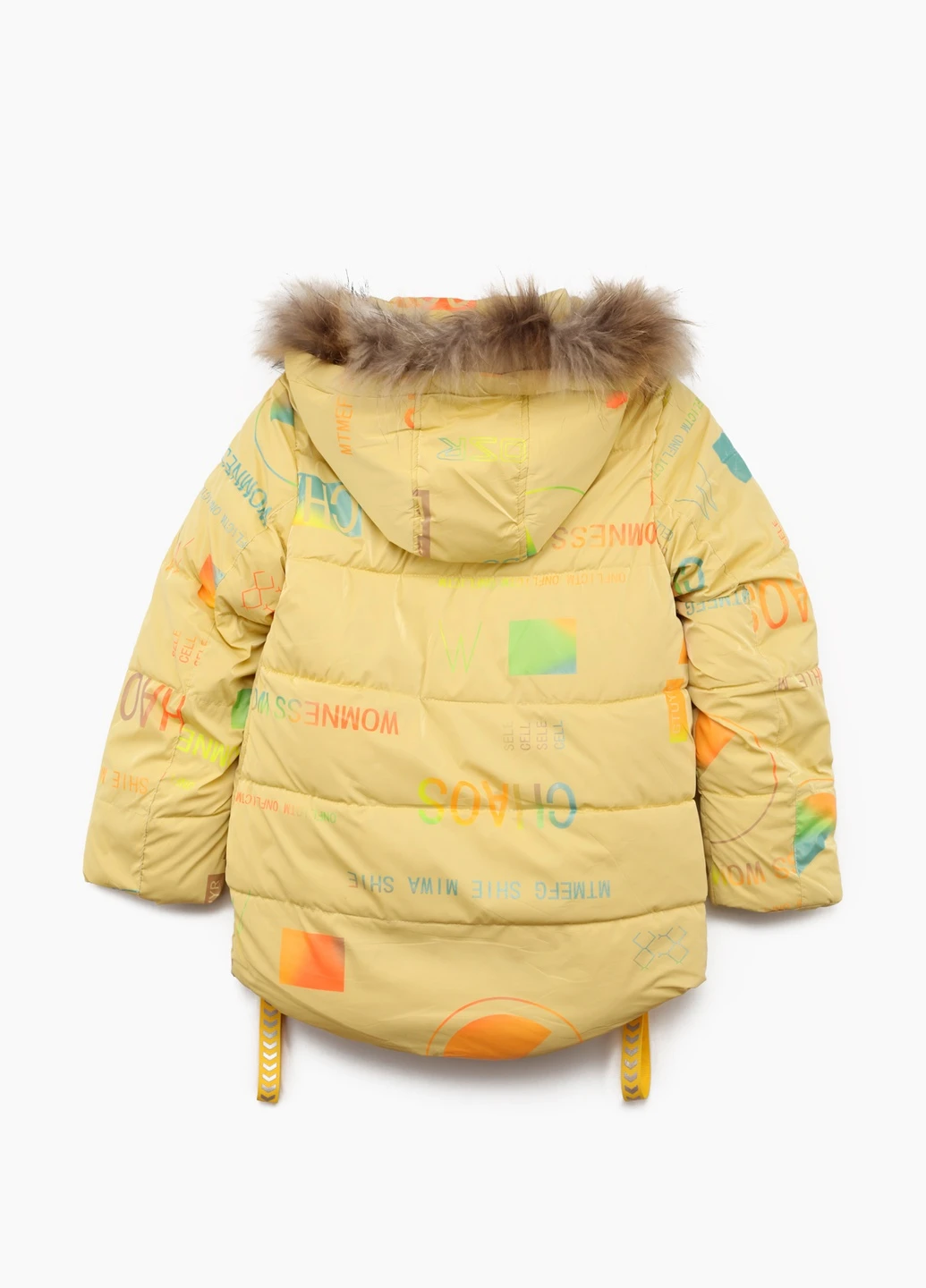 Жовта зимня куртка Snowgenius