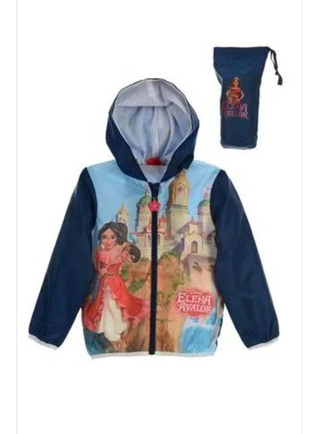 Синяя демисезонная ветровка Disney