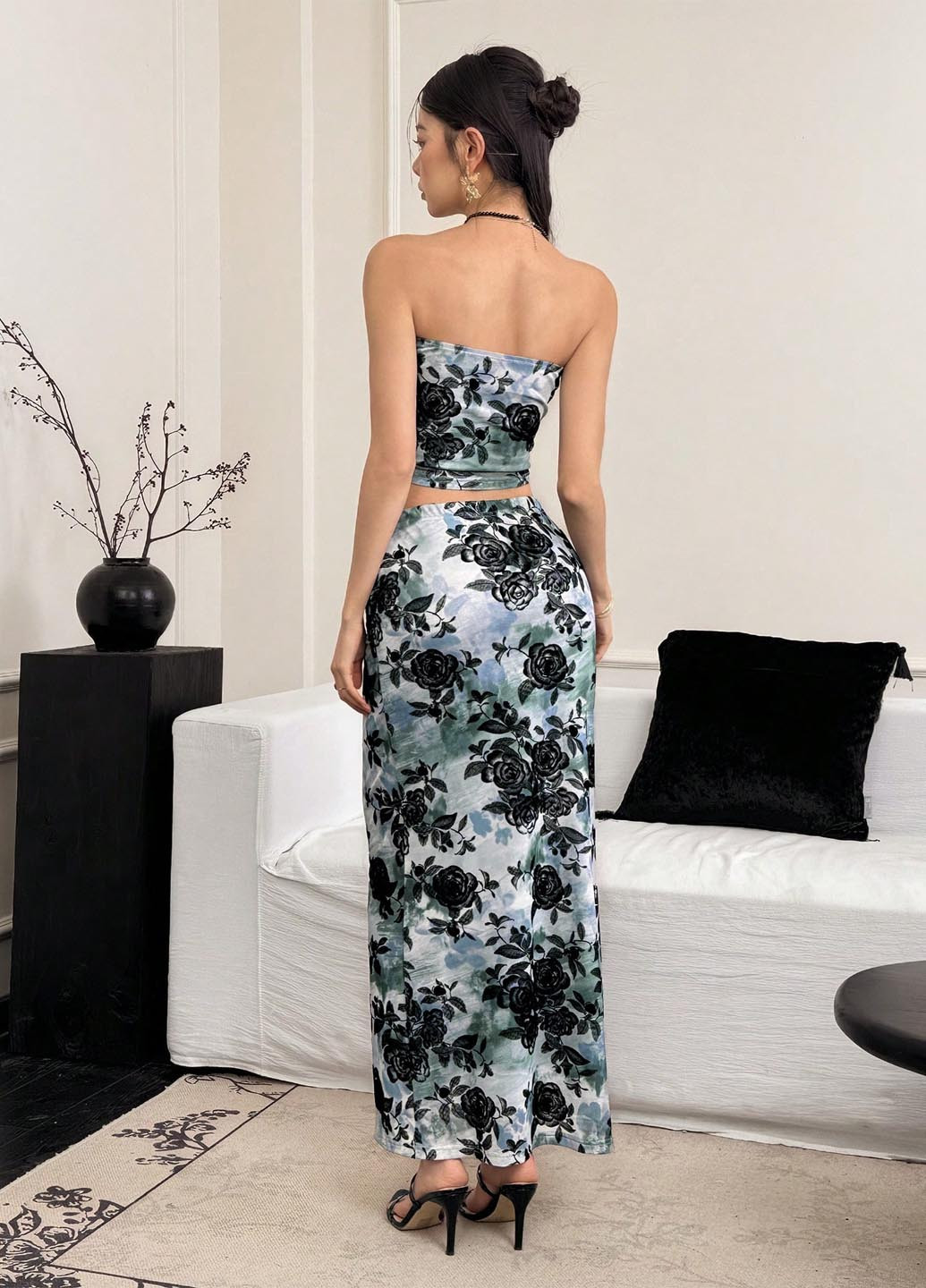 Костюм (топ, юбка) SHEIN (366071027)