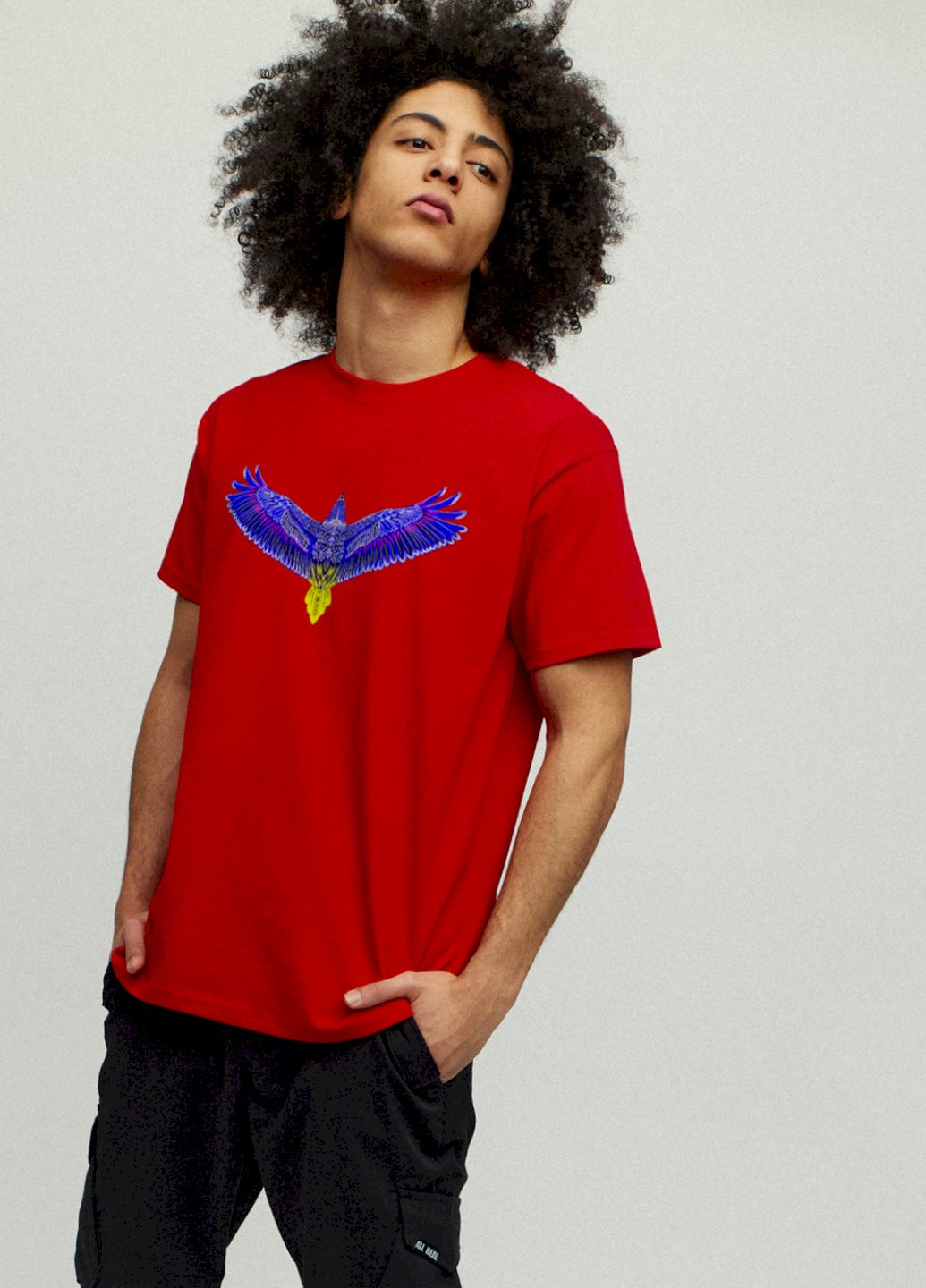 Червона футболка чоловіча YAPPI