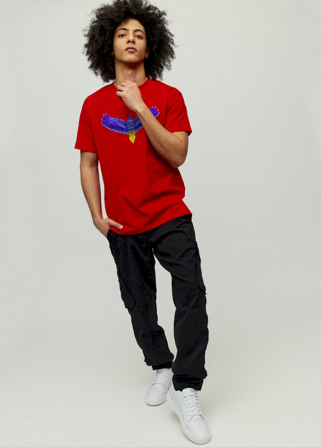 Червона футболка чоловіча YAPPI