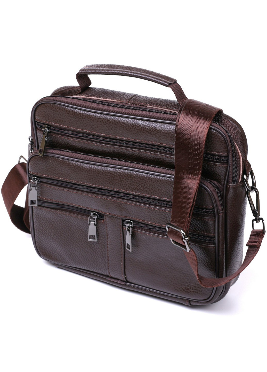 Шкіряна сумка 27х22х7 см Vintage (253660255)