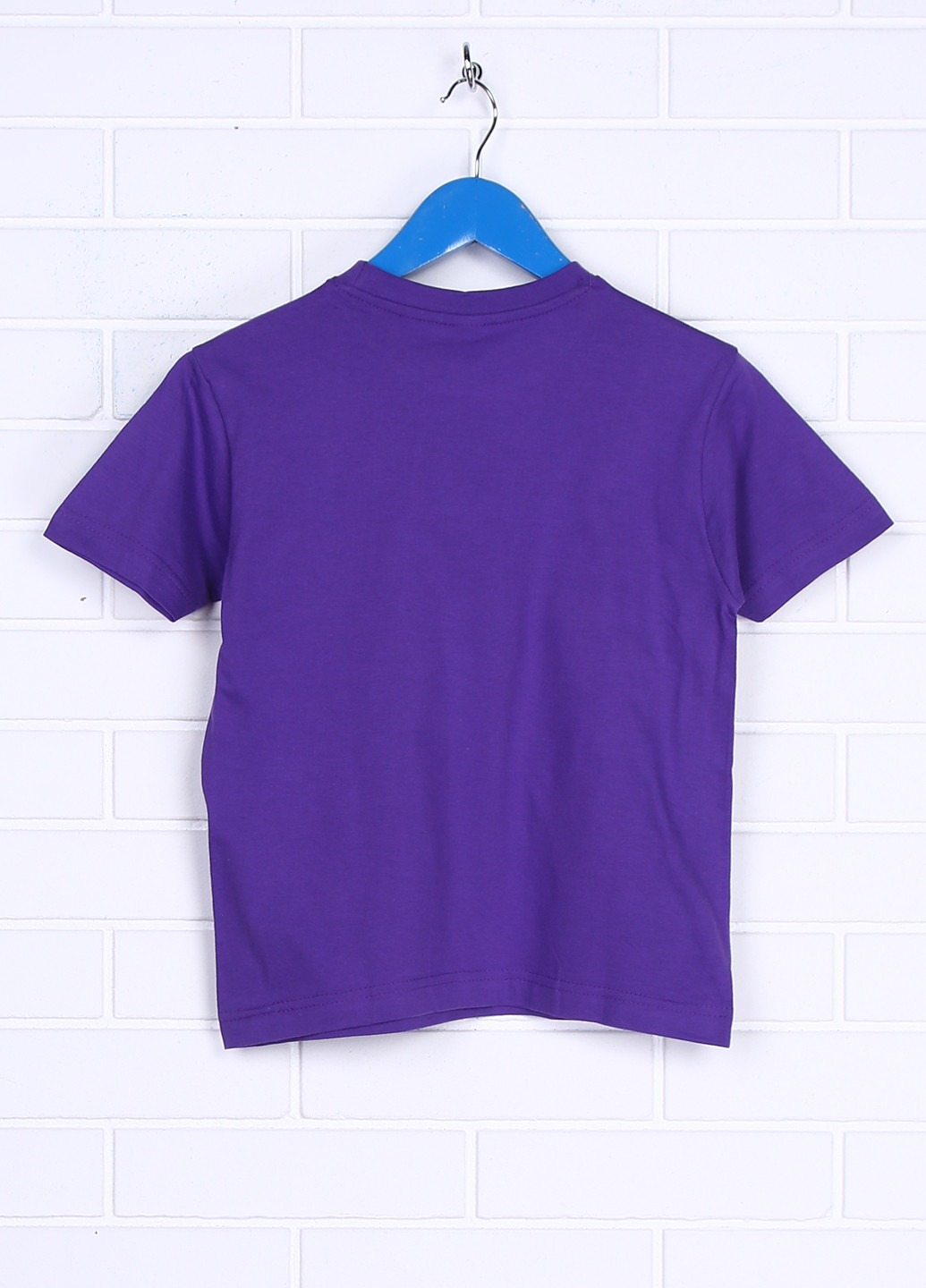 Фиолетовая летняя футболка с коротким рукавом Sol's