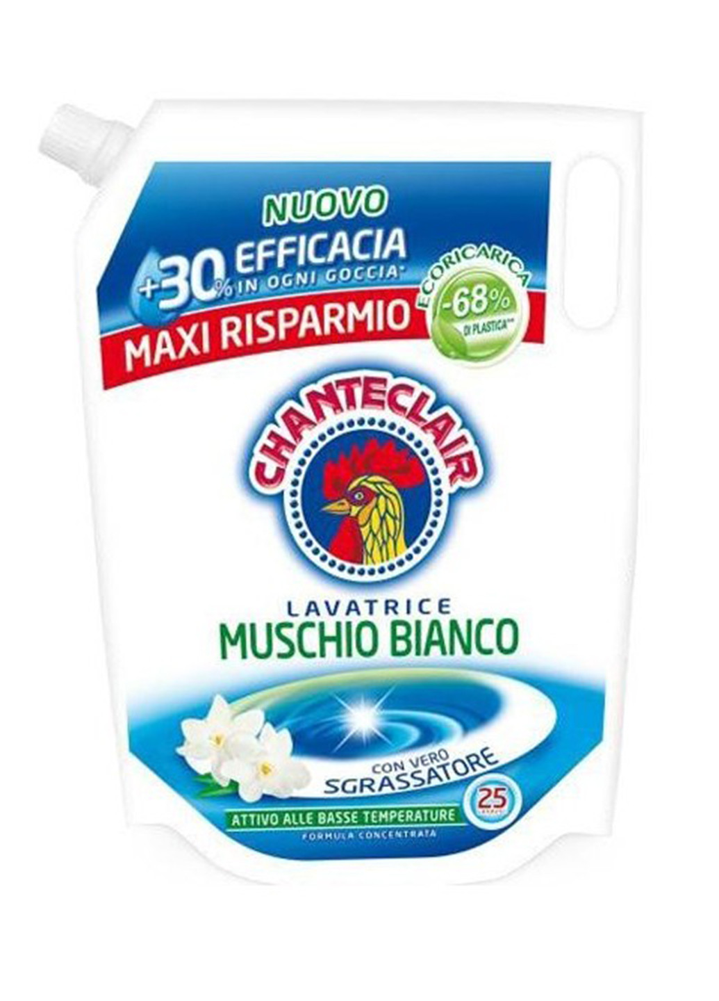 Гель для прання ChanteClair Muschio Bianco 1250 мл 25 прань Chante Clair (254371988)