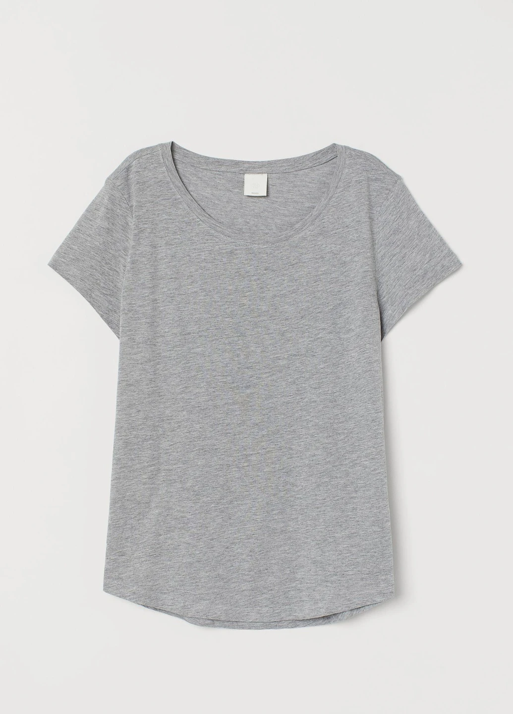 Футболка,сірий, H&M Basic - (255192449)