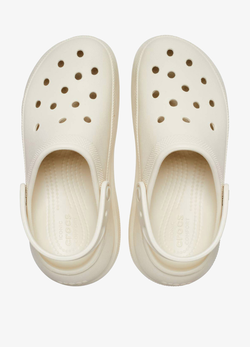 Крокси Crocs CLASSİC CRUSH CLOG BONE (348430619)