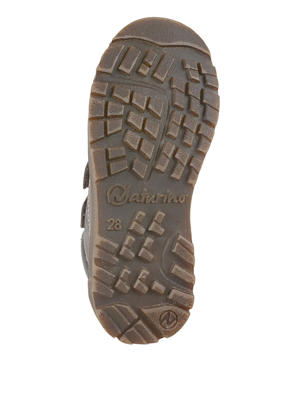 Коричневые кэжуал осенние ботинки Naturino