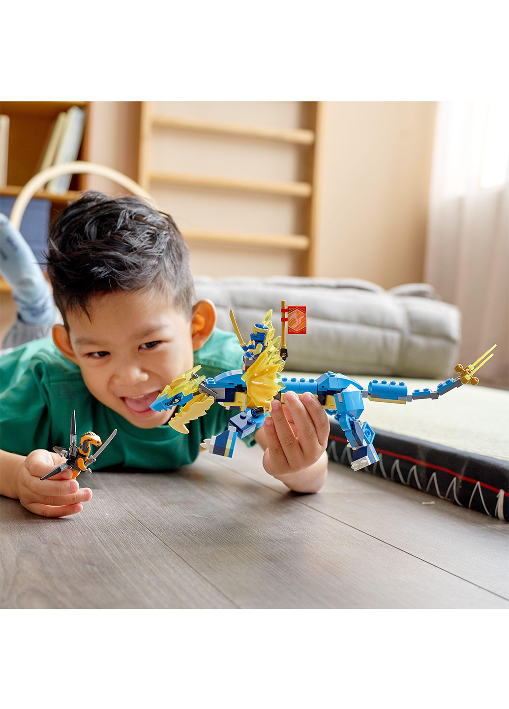 Конструктор Грозовий дракон ЕВО Джея, (140 дит.) Lego (259271257)