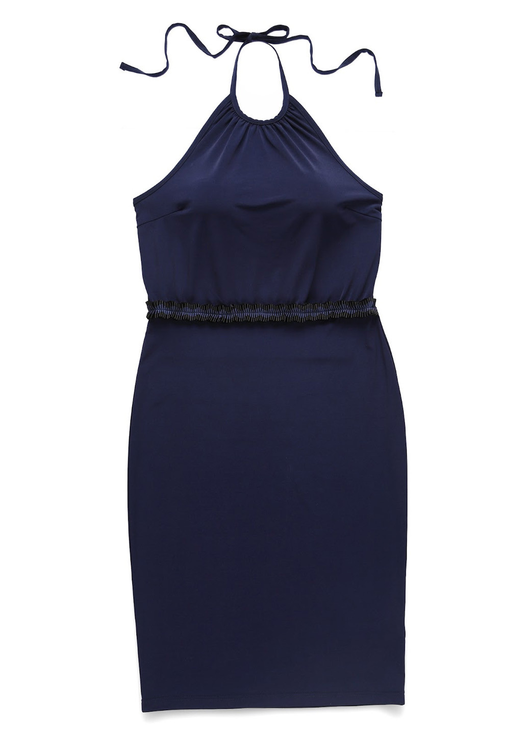 Темно-синя вечірня сукня з відкритою спиною Anna Field однотонна