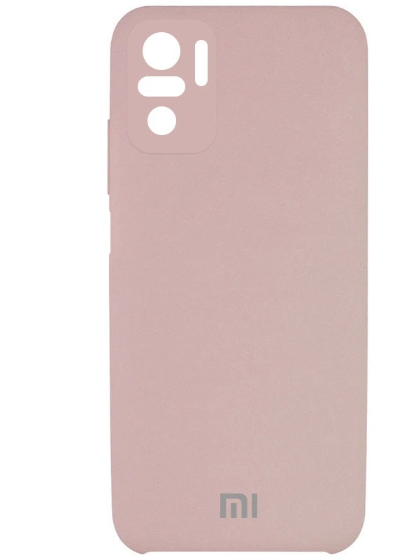 Чохол Silicone Cover Full Camera (AAA) для Xiaomi Redmi Note 10 / Note 10s Рожевий / Pink Sand (is_00000048213_8) Epik (237829344)