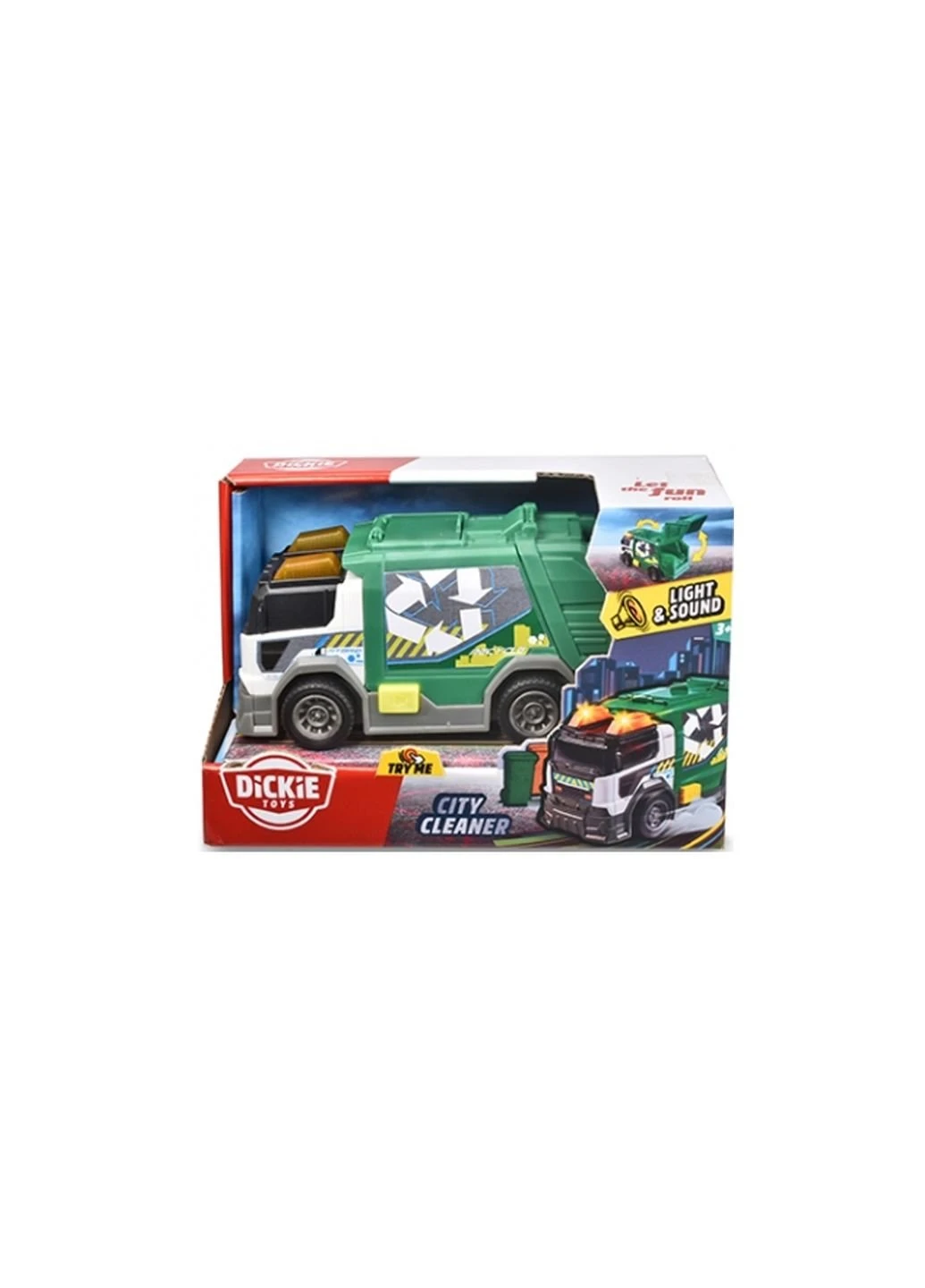 Спецтехника Мусоровоз с распашными контейнерам Dickie toys (252233791)