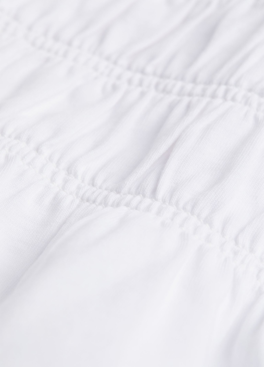 Белая демисезонная блуза с баской H&M