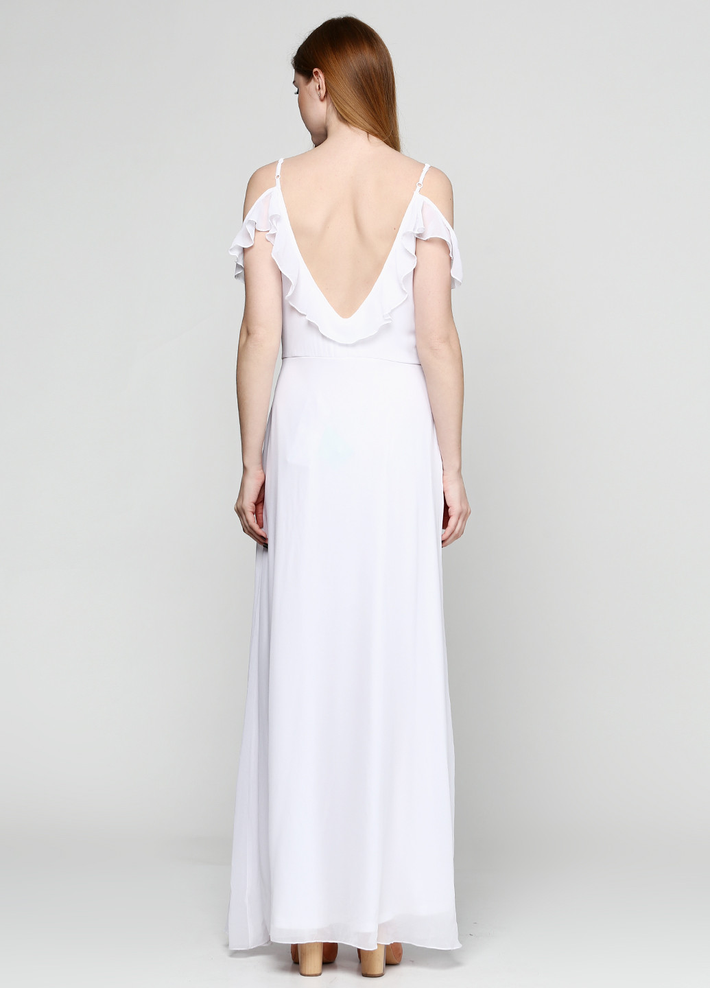 Білий вечірня плаття, сукня Nicole Falciani