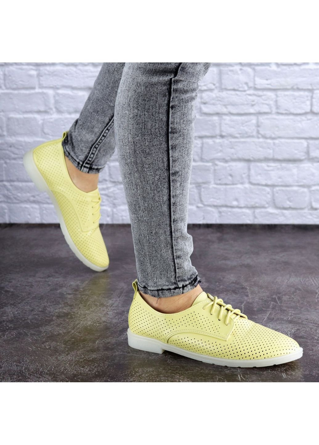 Женские туфли Lippy 1772 39 24,5 см Желтый Fashion