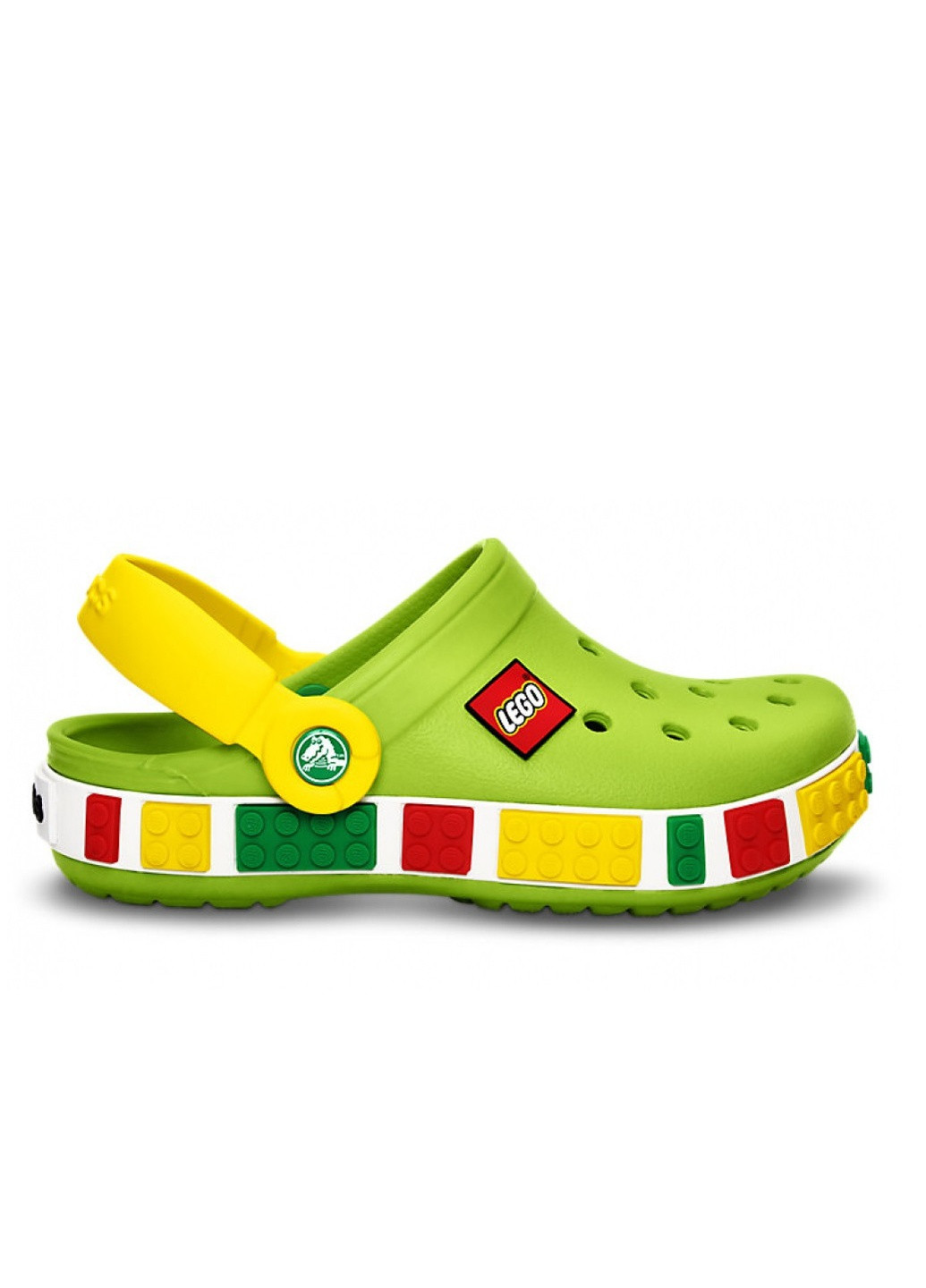Детские Зеленые сабо Crocs lego kids (239342801)