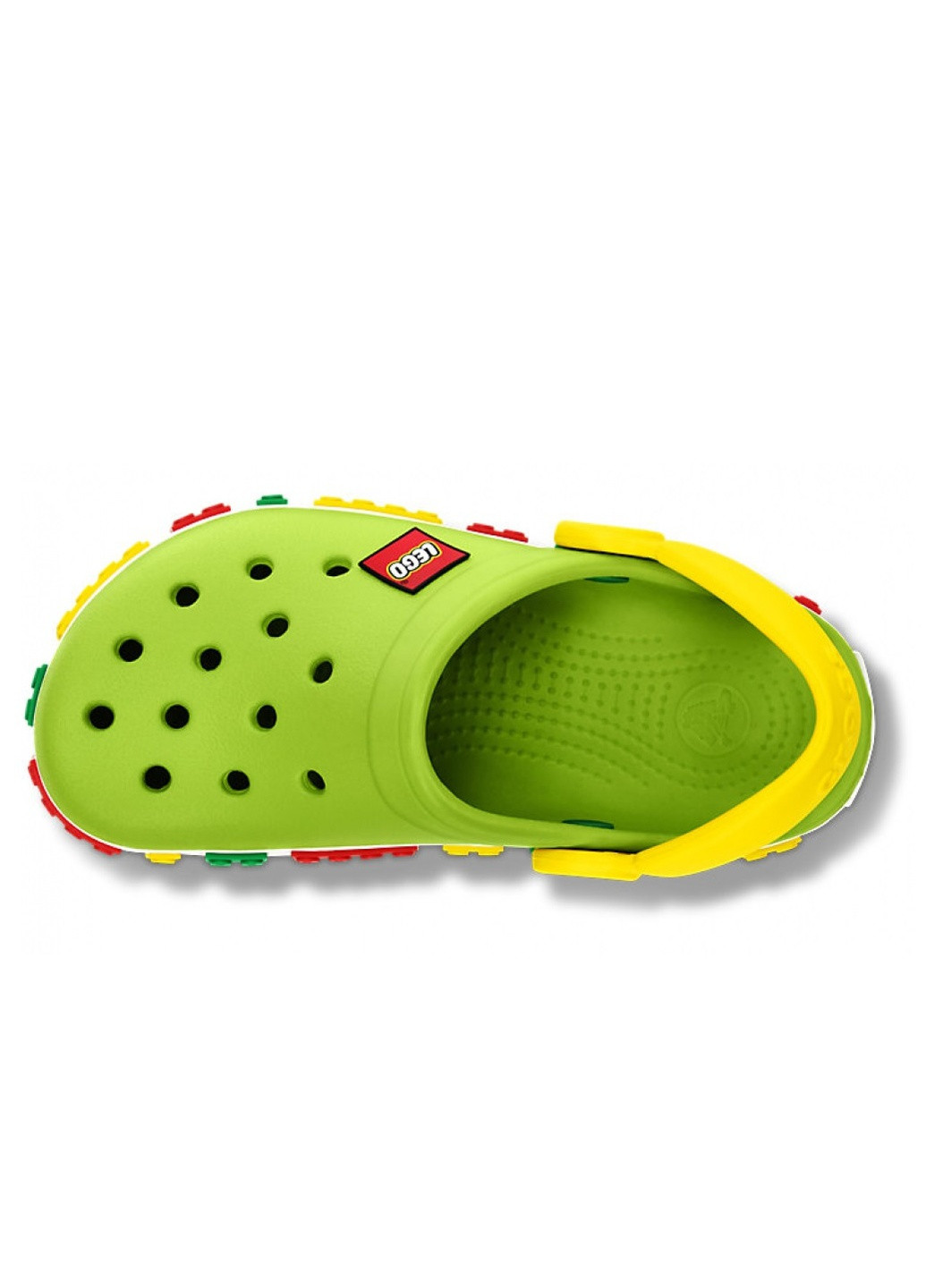 Детские Зеленые сабо Crocs lego kids (239342801)