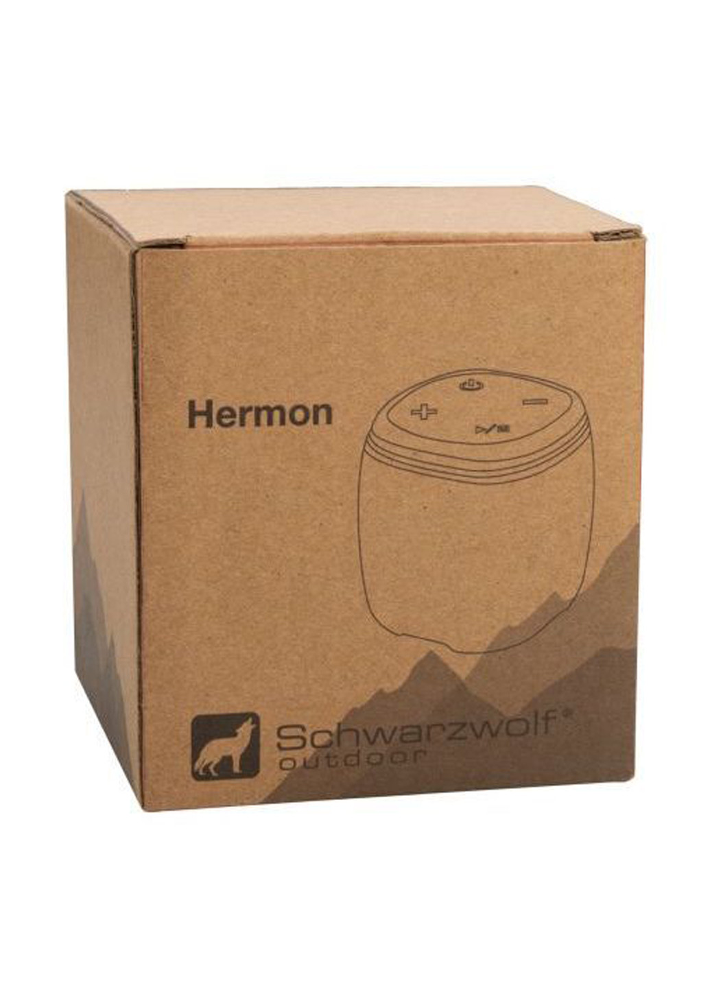 Портативна колонка HERMON 5 W, 7,2×8,2×7,2 см Schwarzwolf (329057928)