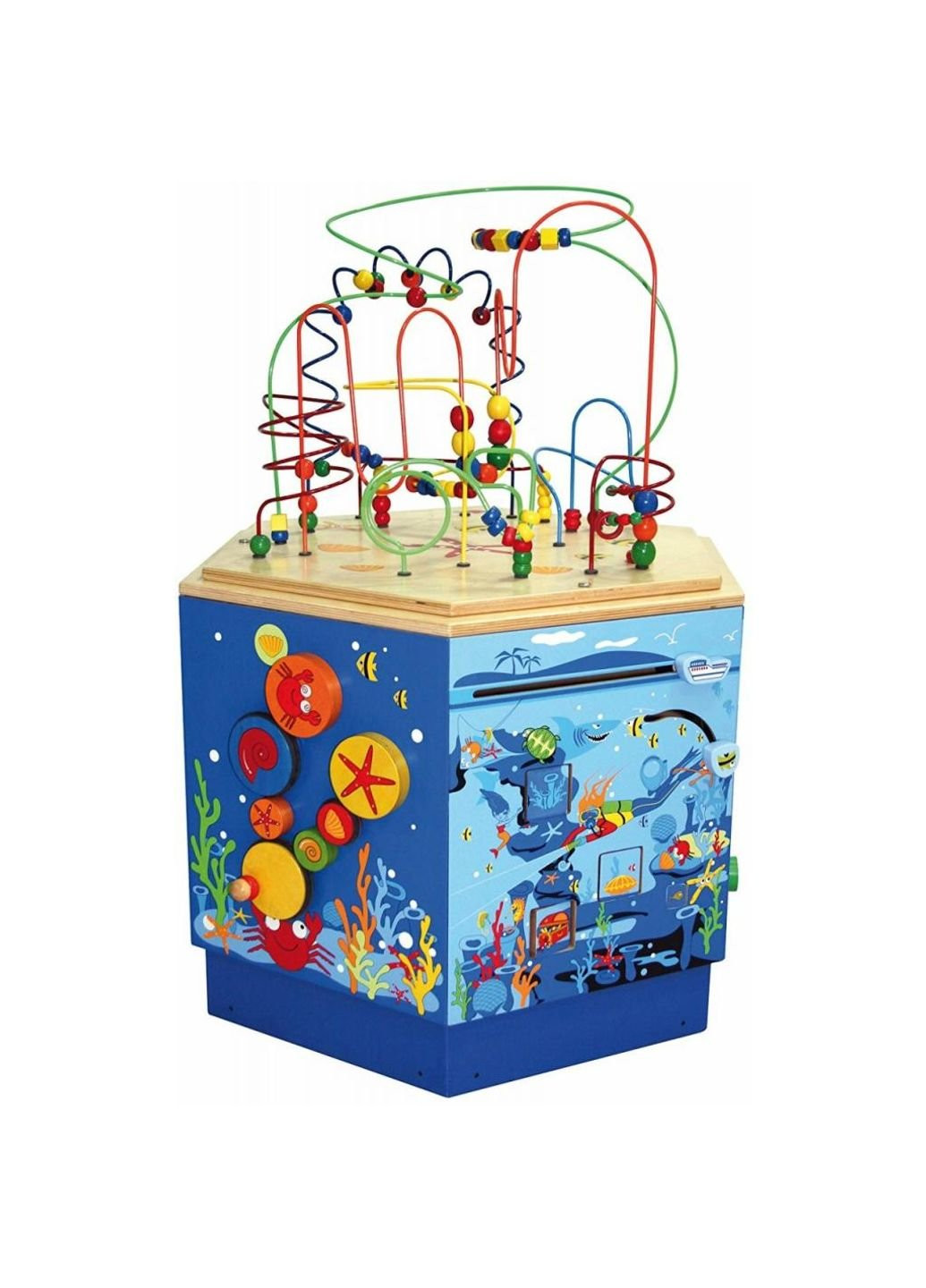 Розвиваюча іграшка Лабіринт-центр "Кораловий риф" (E1907) Hape (254068613)