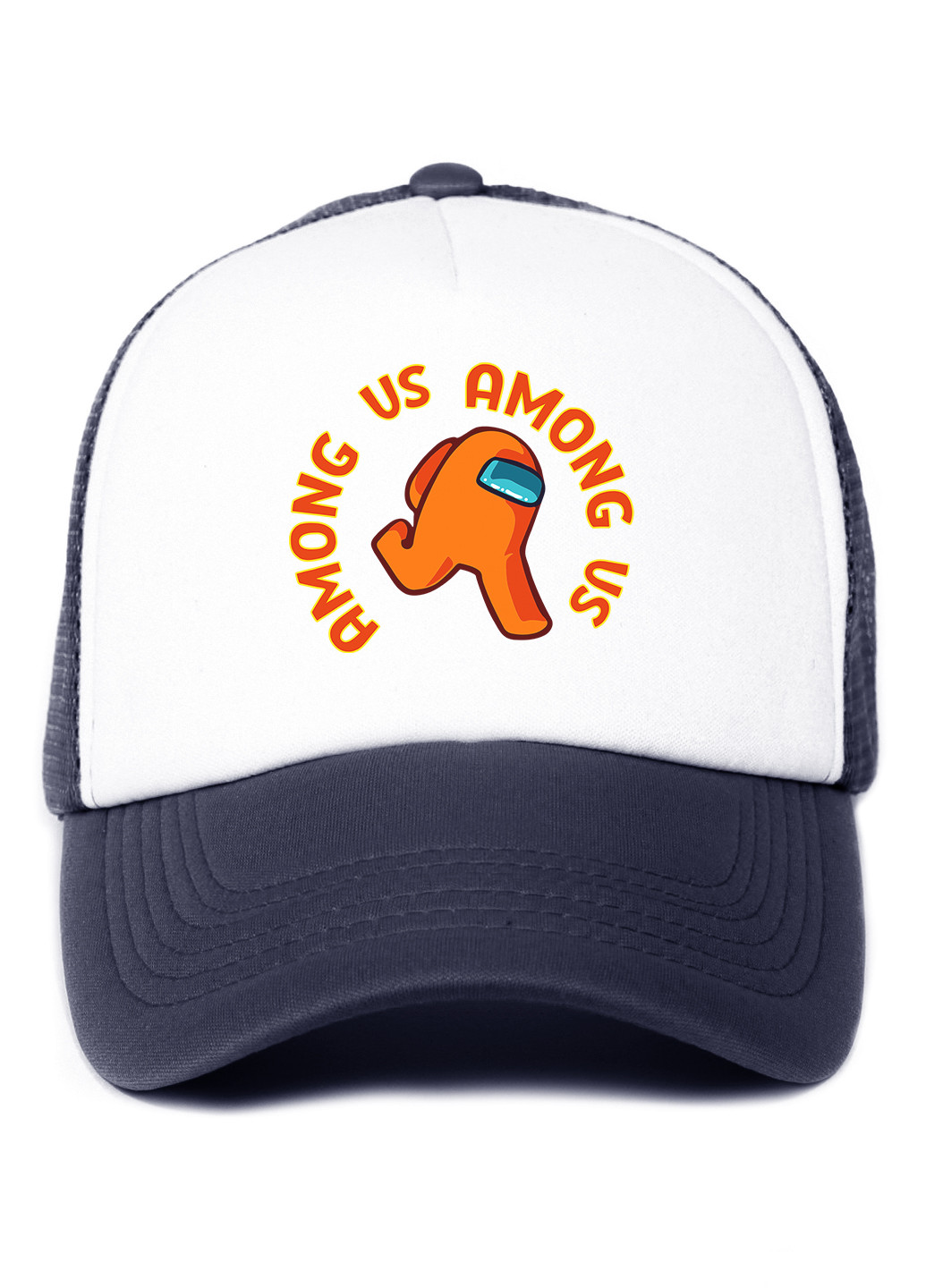 Кепка Тракер дитяча Амонг Ас Помаранчевий (Among Us Orange) (33404-2408) MobiPrint (220824551)