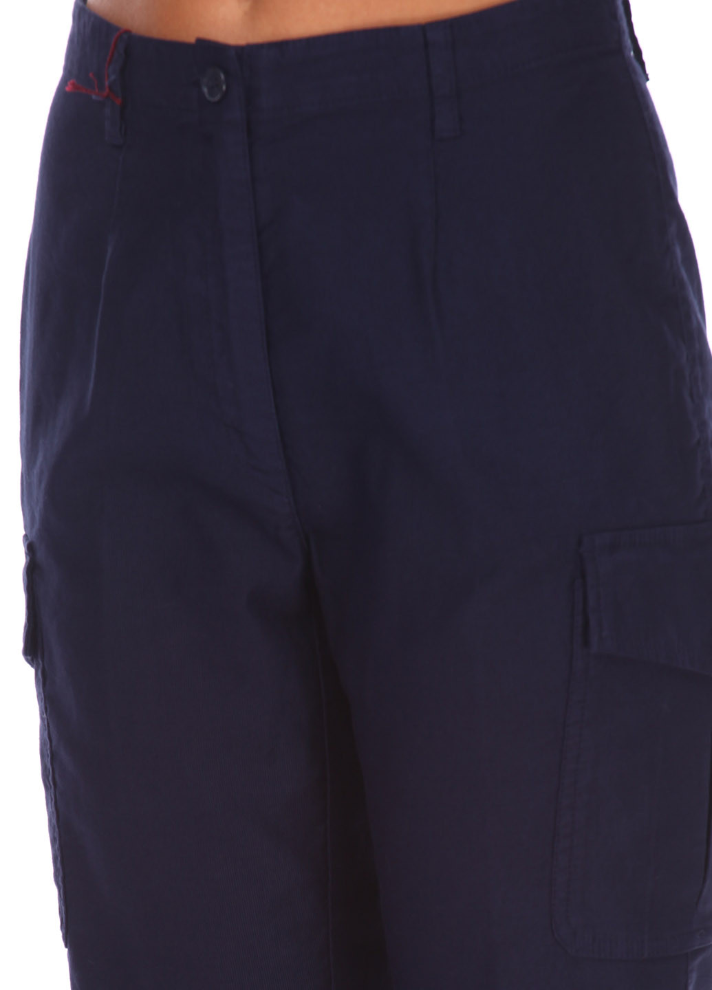 Темно-синие кэжуал демисезонные прямые брюки Henry Cotton's