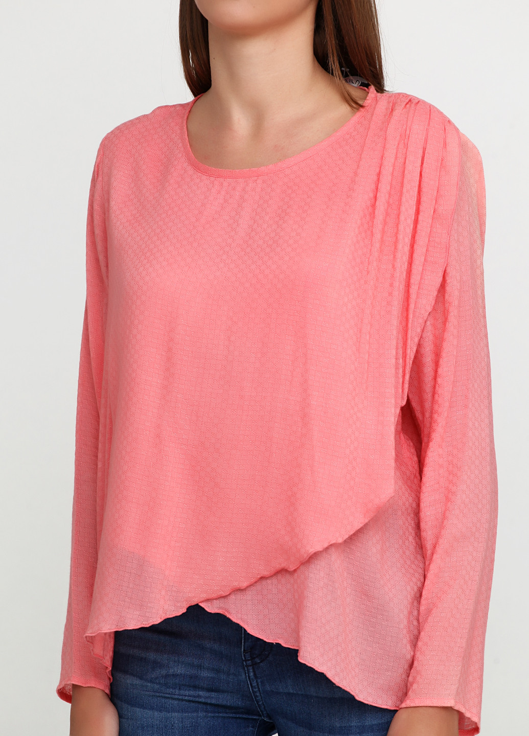 Розовая демисезонная блуза Sirup
