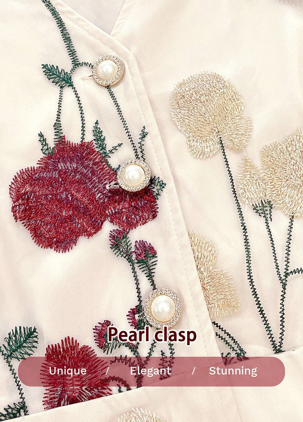 Кремовая блуза с баской SHEIN