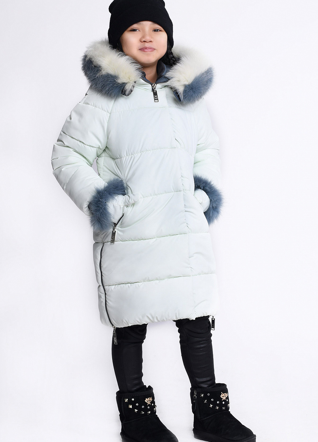 Лаймовая зимняя куртка X-Woyz