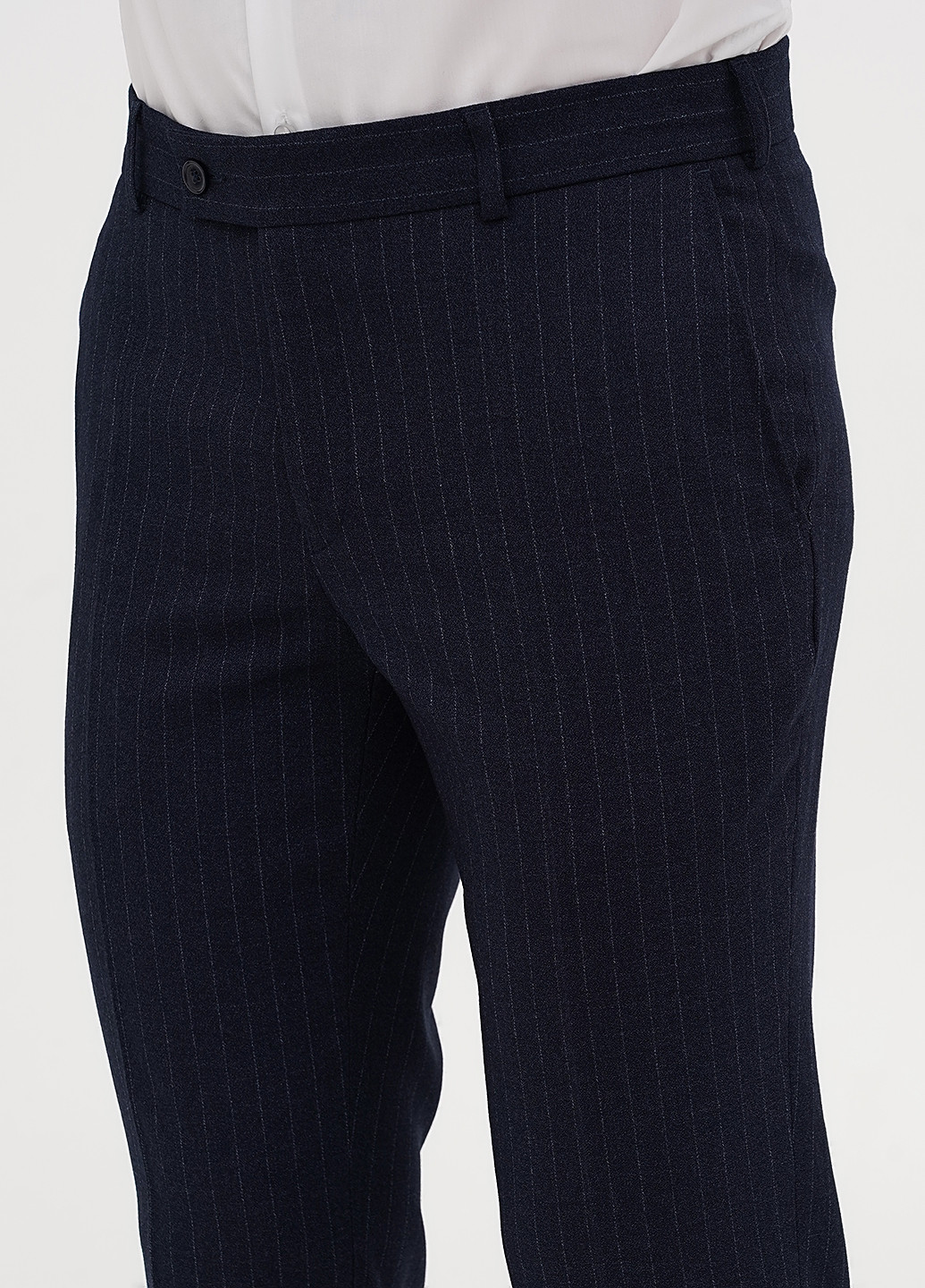 Темно-синій демісезонний костюм (піджак, штани) брючний Federico Cavallini