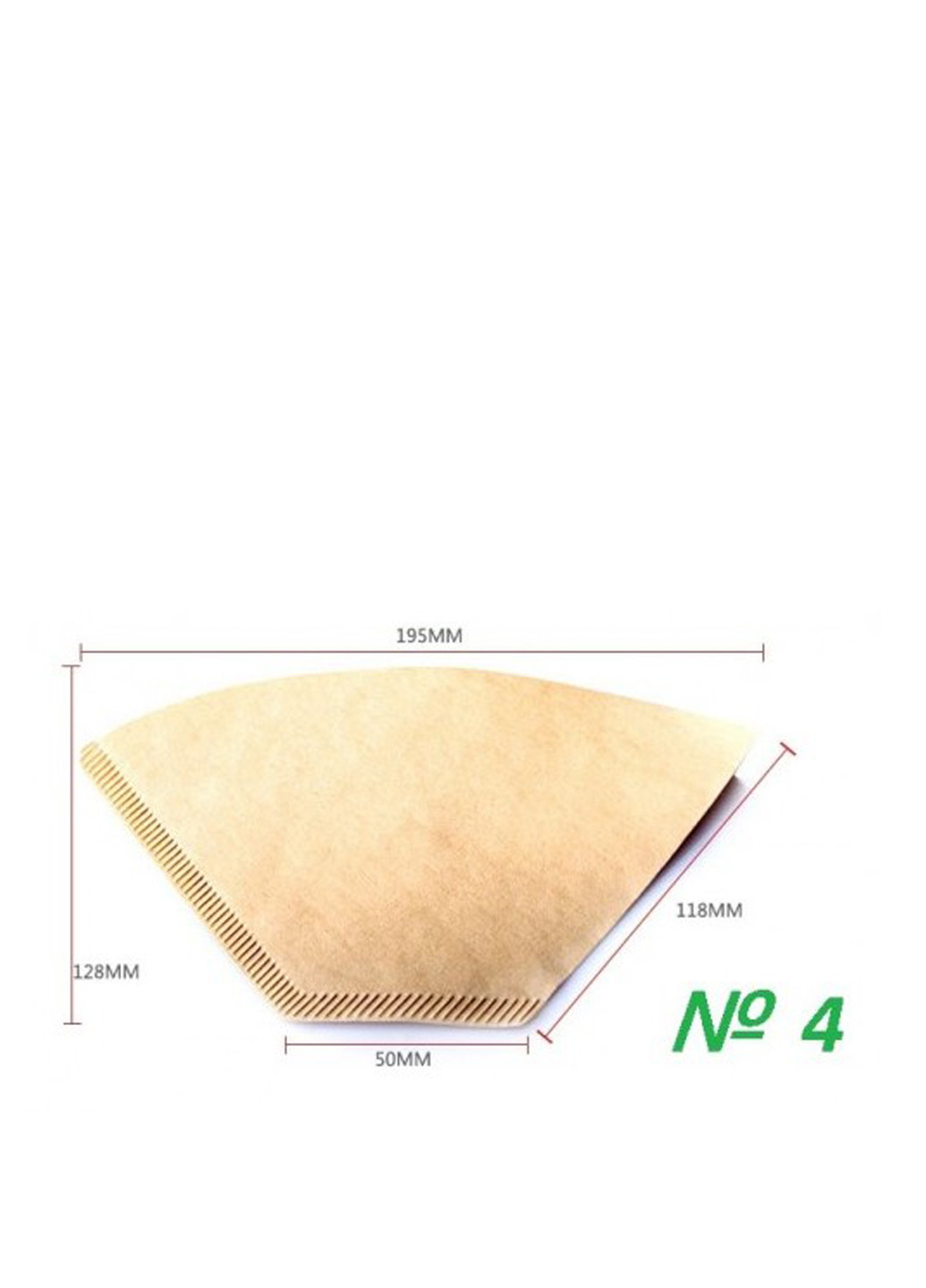 Паперовий фільтр для кави (100 шт.) AMZ (307729486)