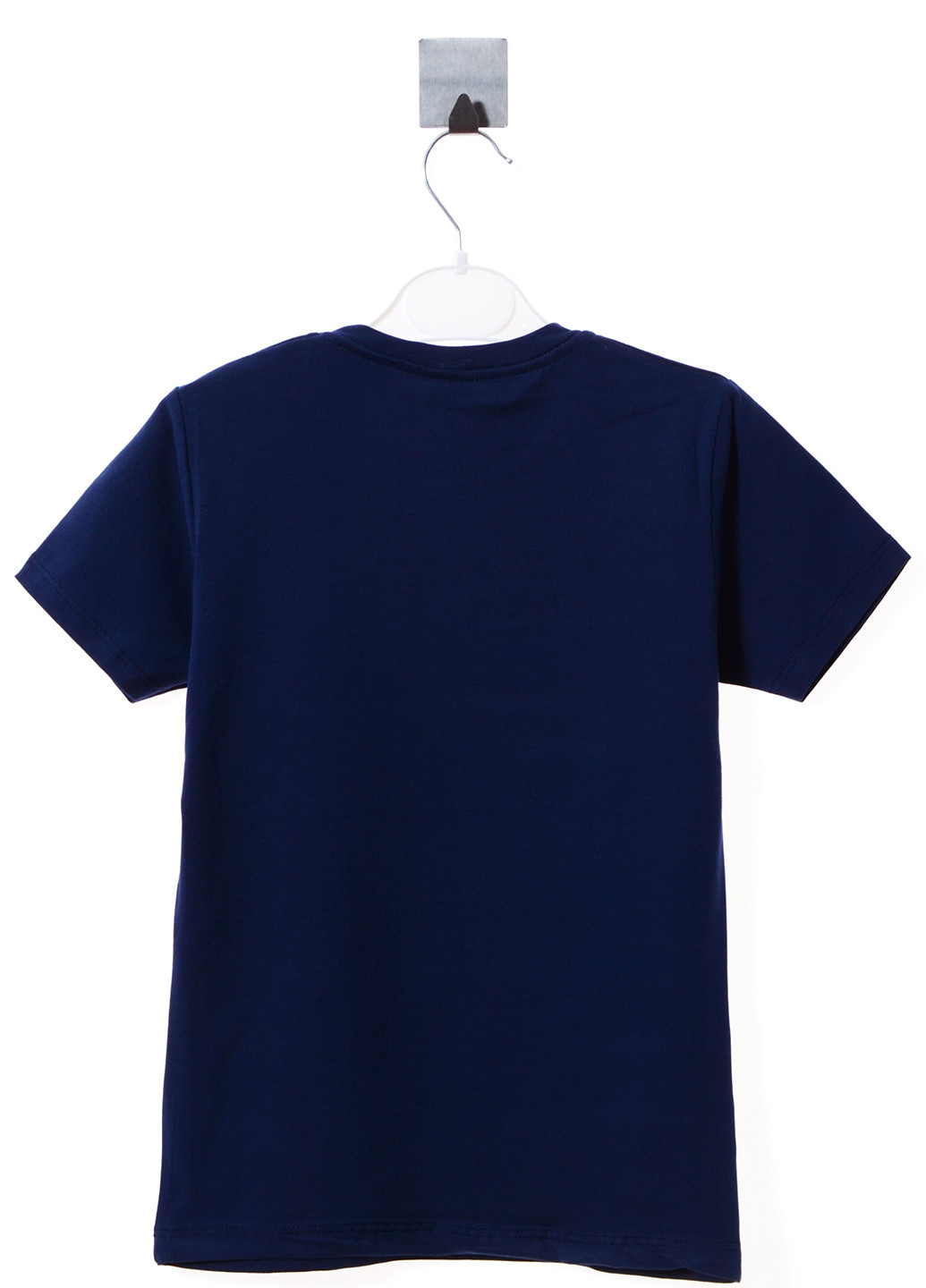 Темно-синя літня футболка Onem