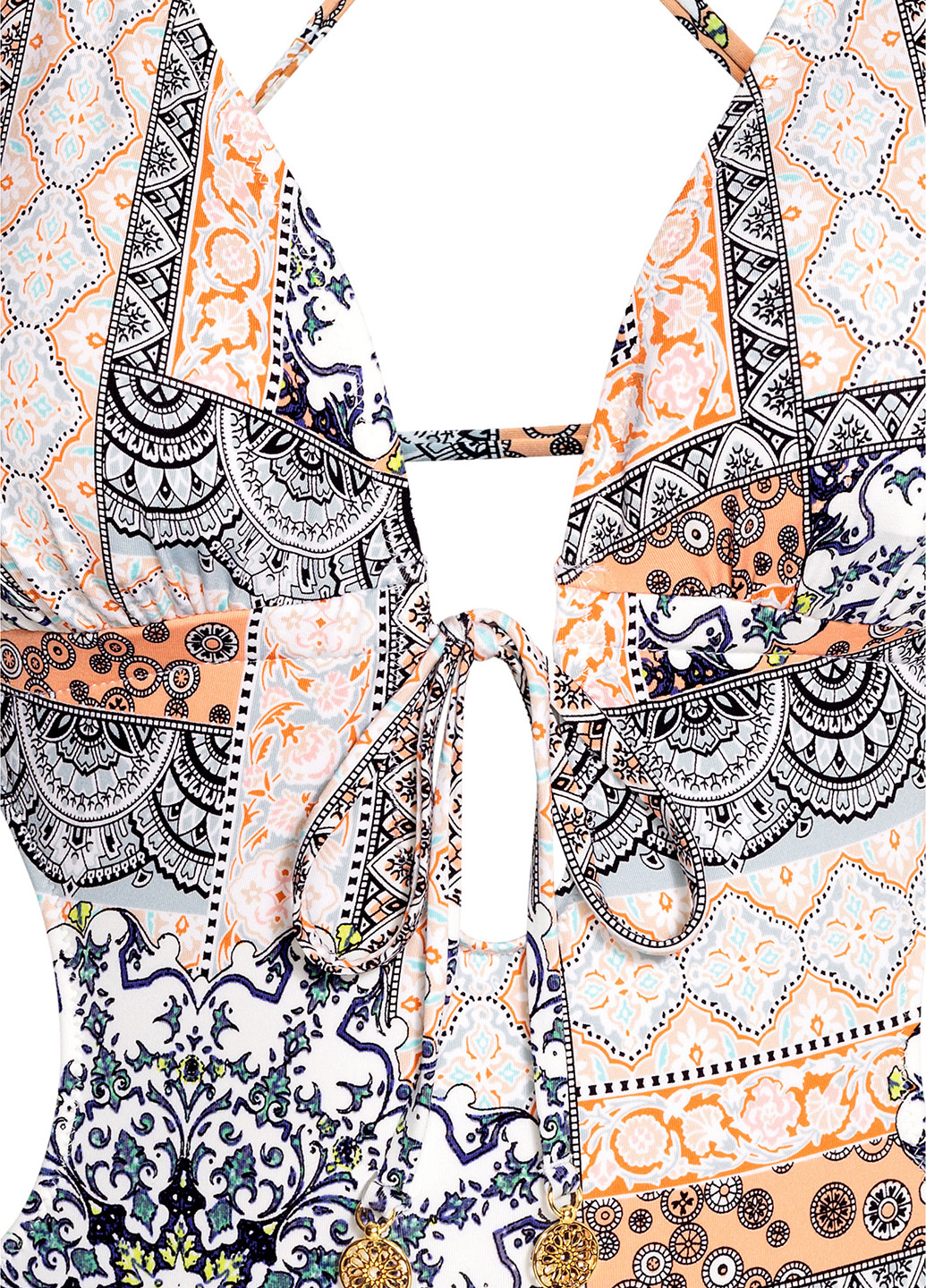 Комбінований літній купальник суцільний H&M