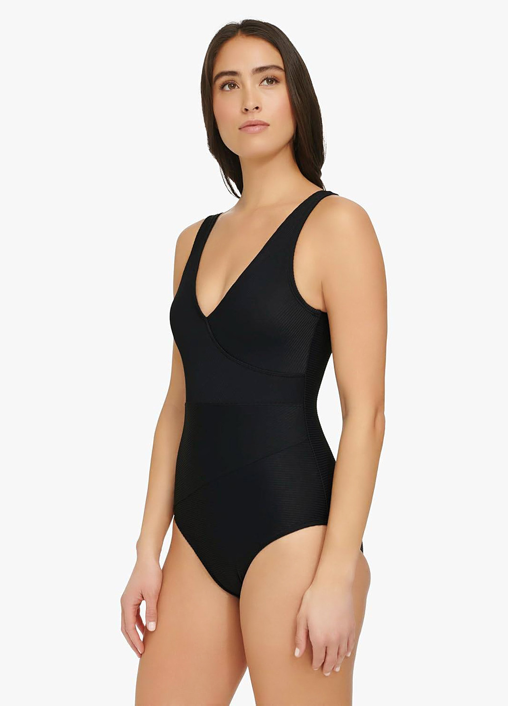 Чорний літній купальник суцільний Tommy Hilfiger