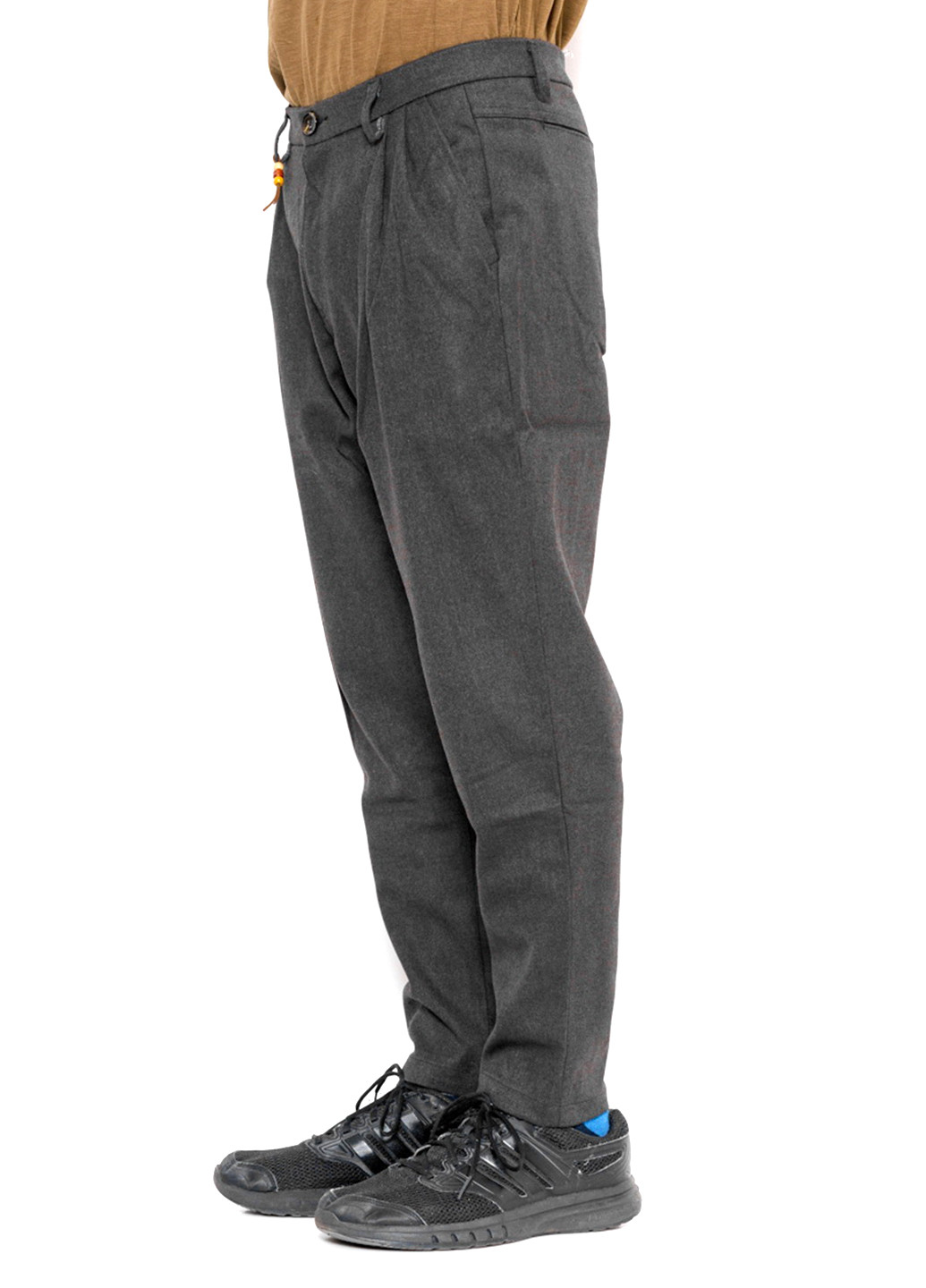 Грифельно-серые кэжуал демисезонные зауженные брюки Issa
