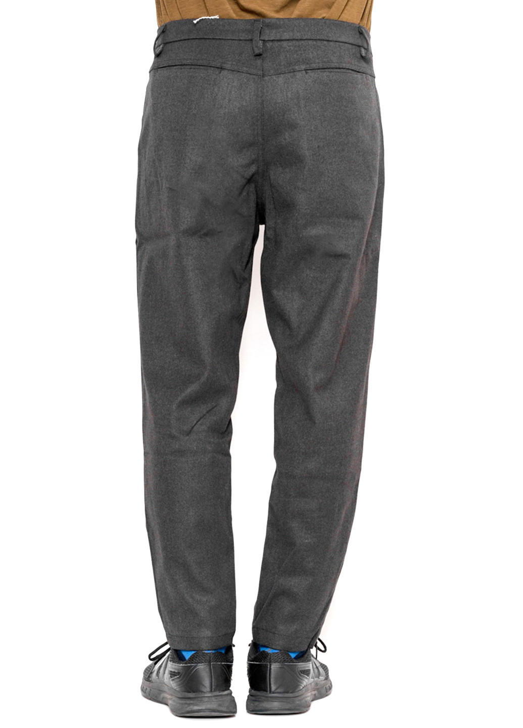 Грифельно-серые кэжуал демисезонные зауженные брюки Issa