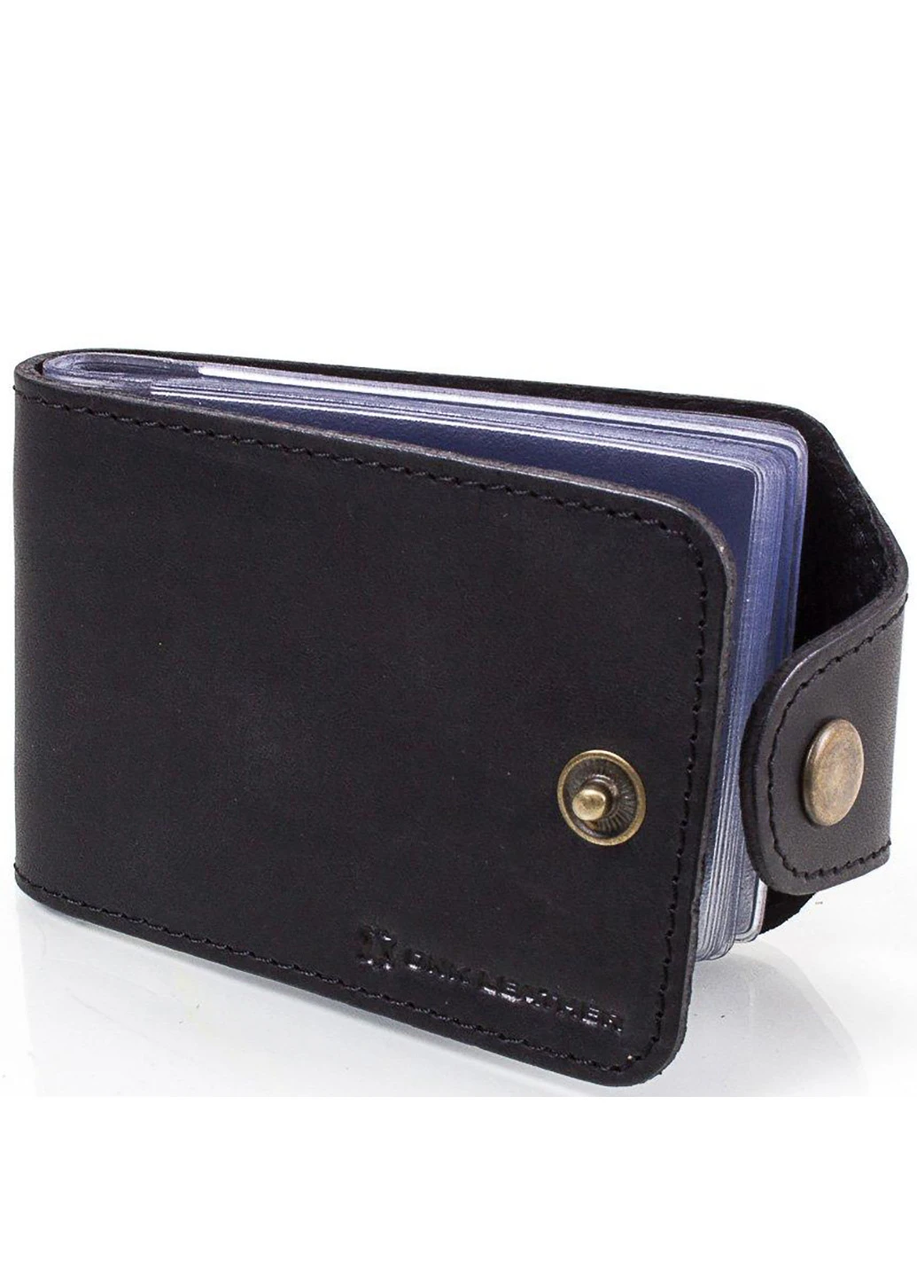 Мужская кожаная визитница 10х7х1,5 см DNK Leather (212709413)