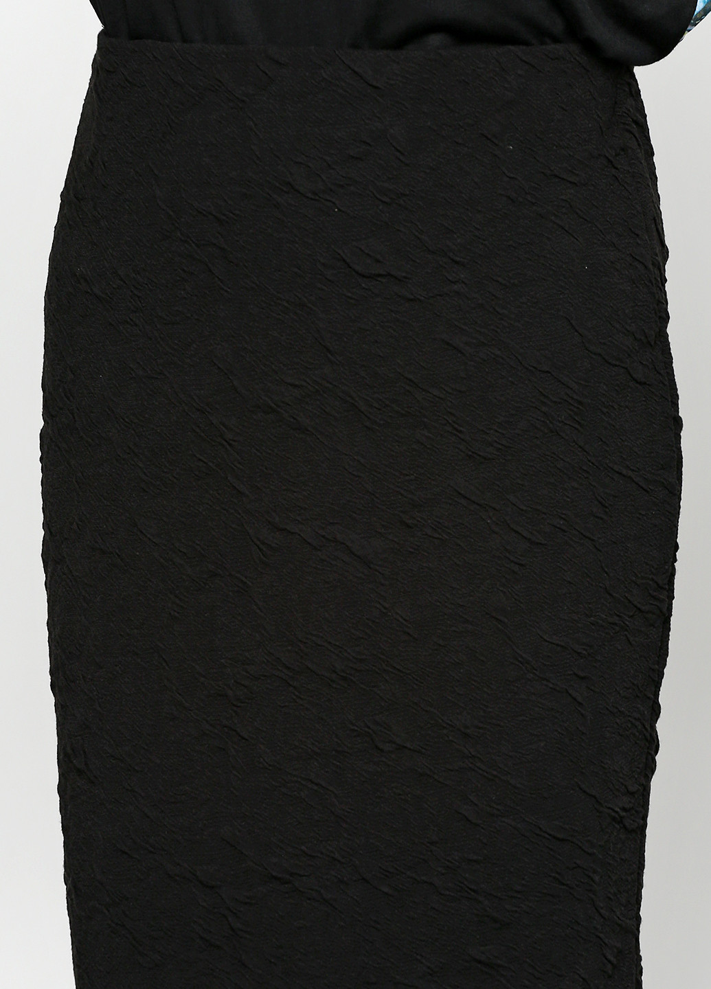 Черная кэжуал однотонная юбка Numph